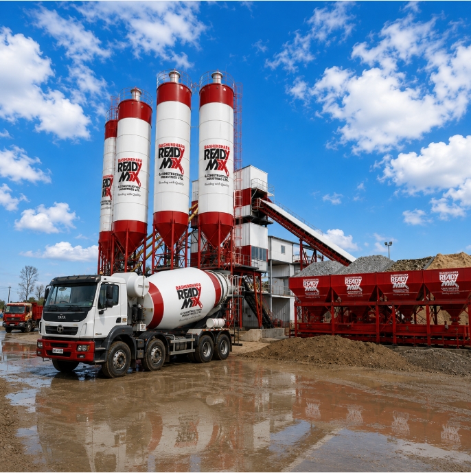 BRMCIL transit mixer delivery