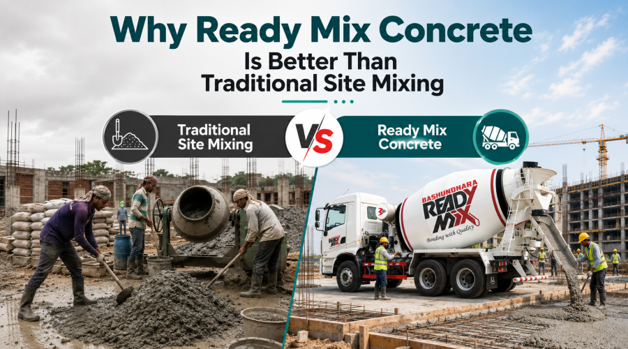 Why Ready Mix Concrete Is Better Than Traditional Site Mixing
