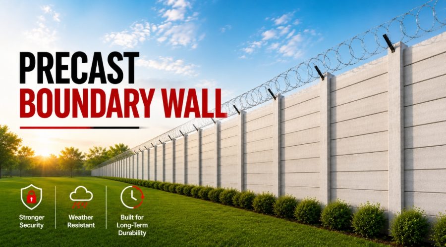 How Precast Boundary Walls Improve Security and Durability